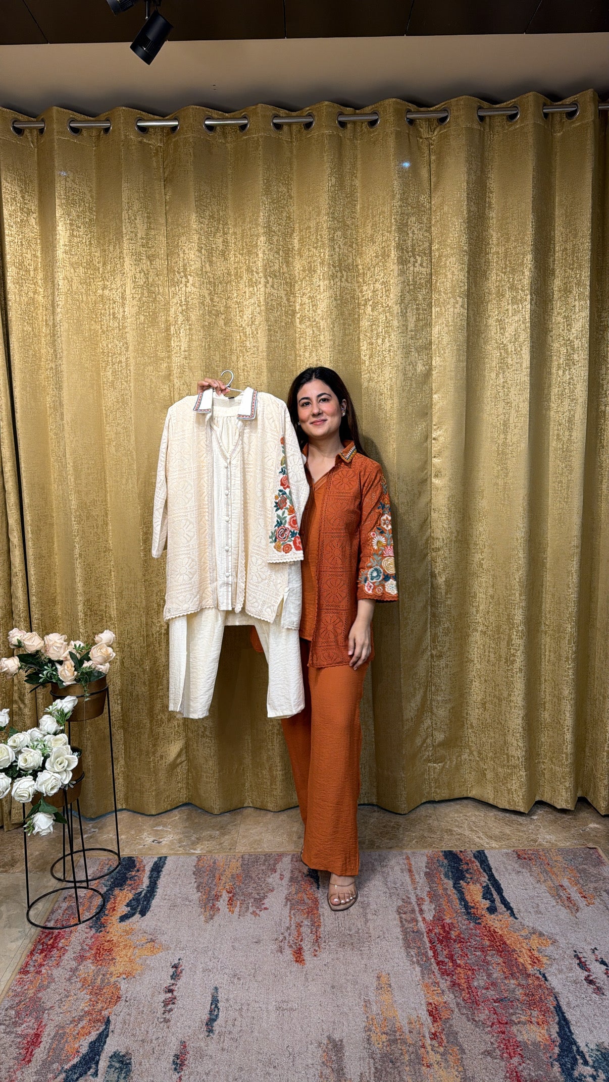 VELOUR BLOOM CO-ORD