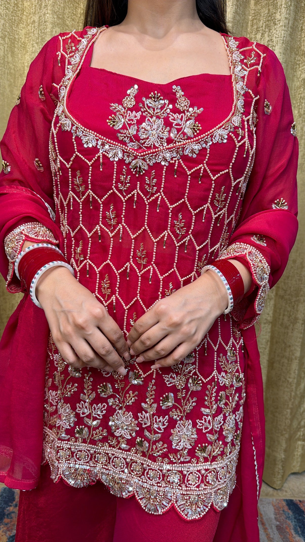 Mallika suit set