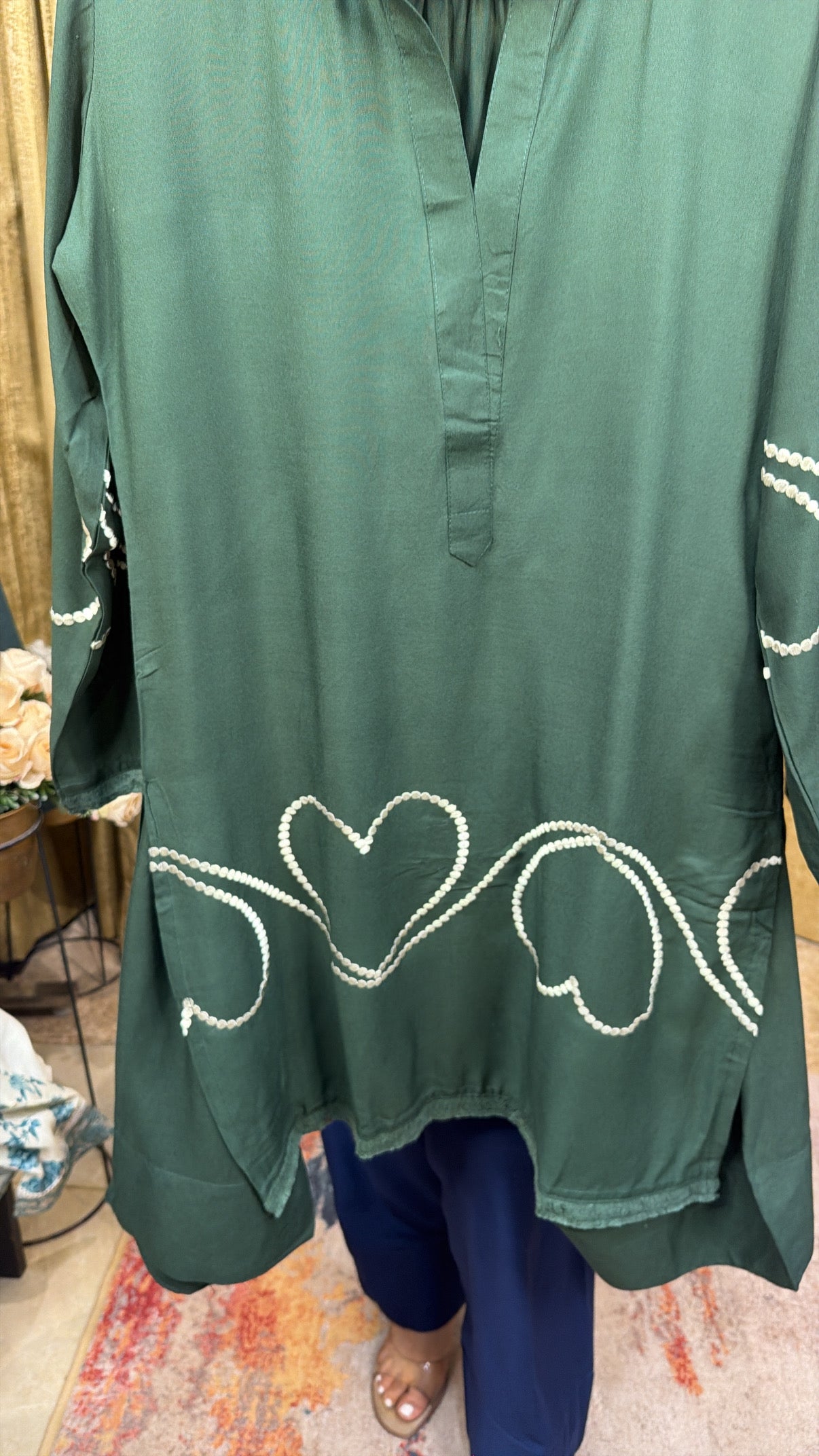 HEART EMBEDDED CO-ORD
