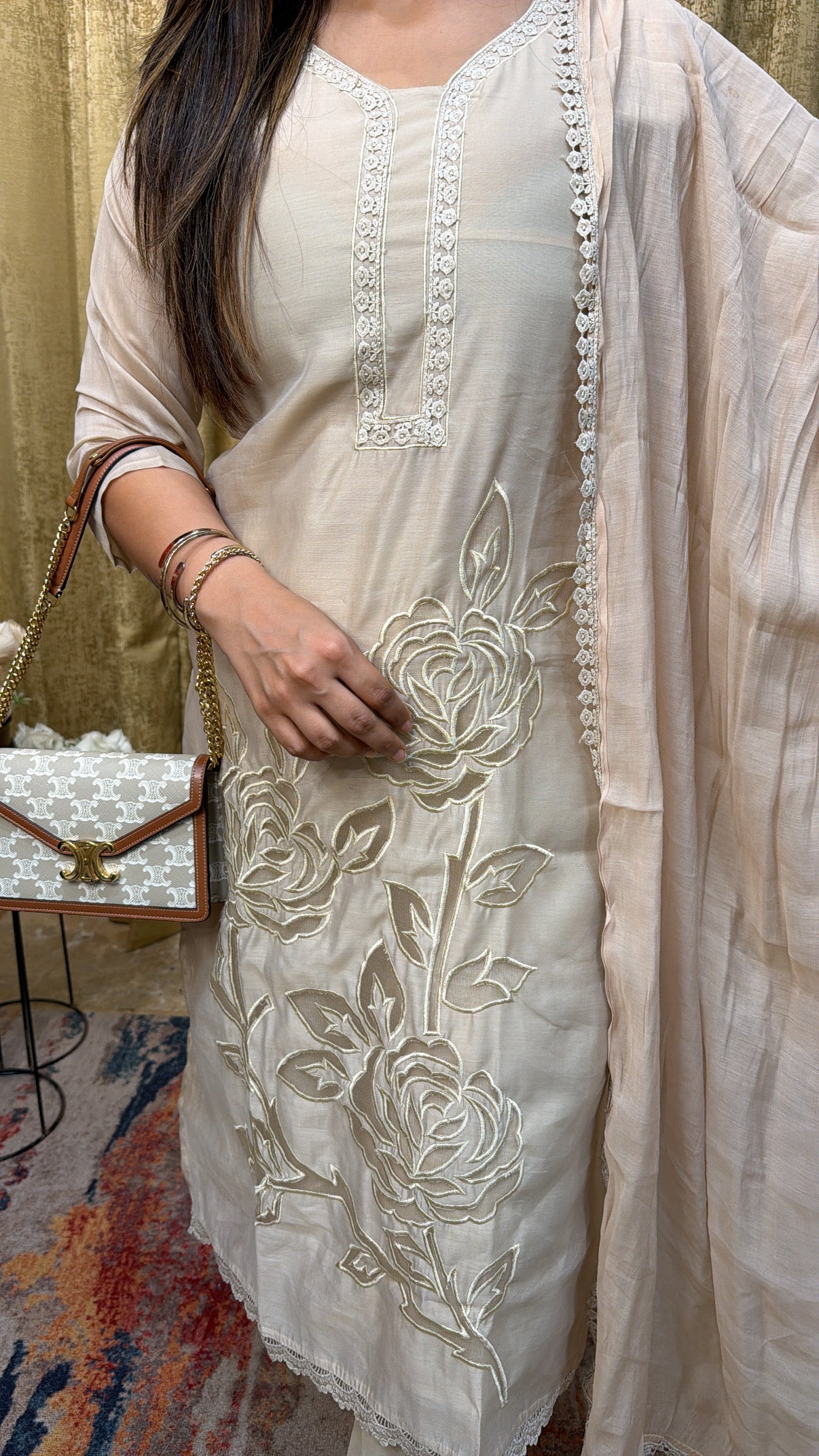 CUTWORK suit set
