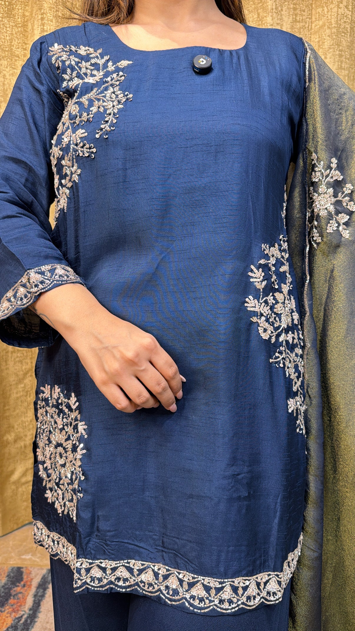 Zari suit set