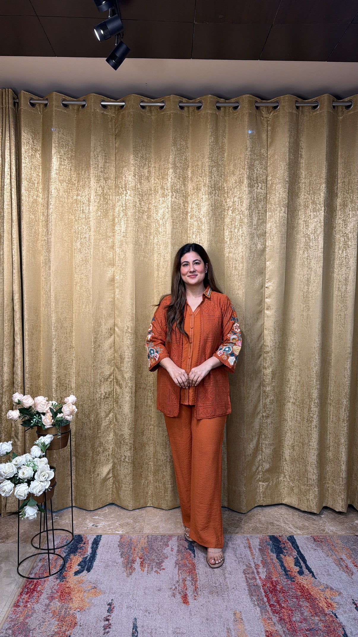 VELOUR BLOOM CO-ORD