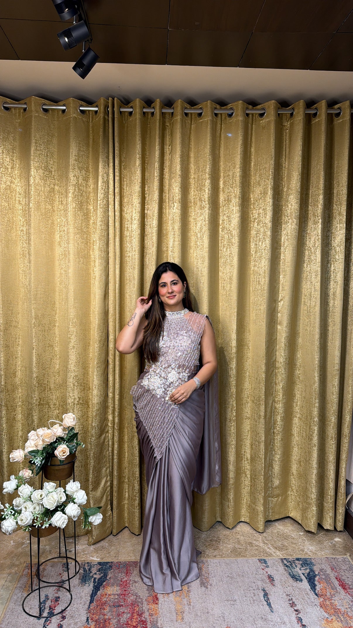 Aafreen drape