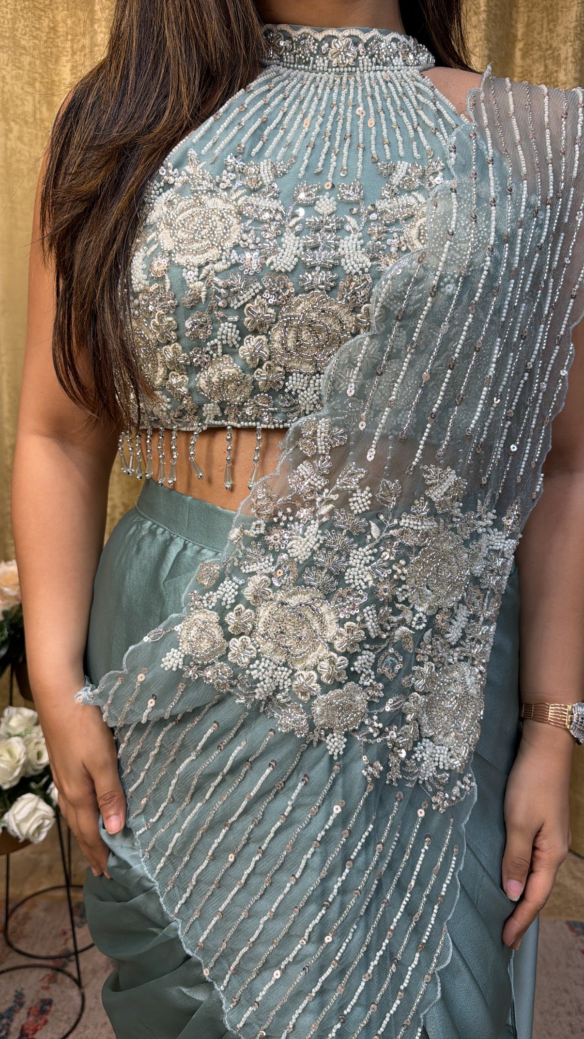 Aafreen drape