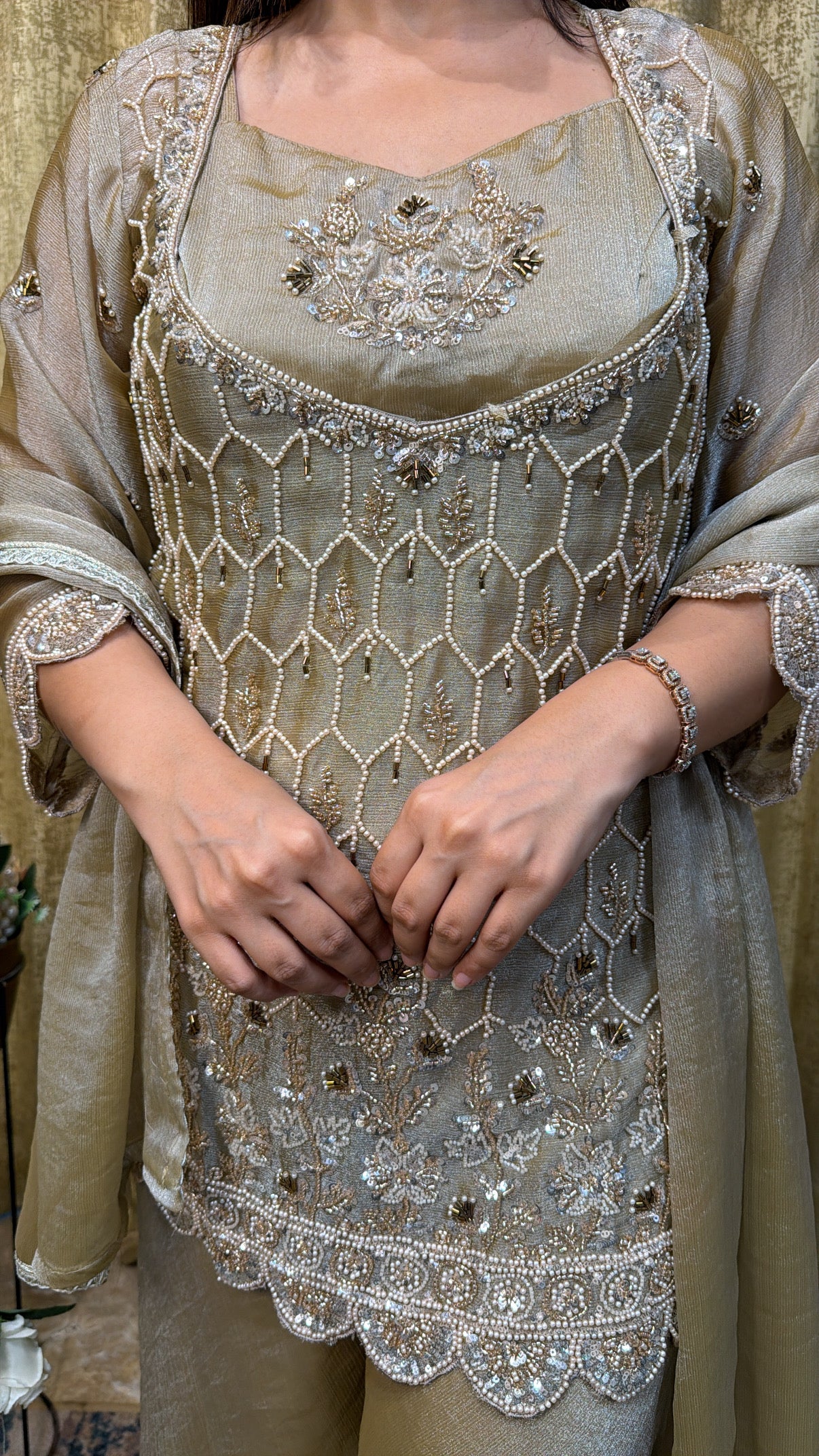 Mallika suit set