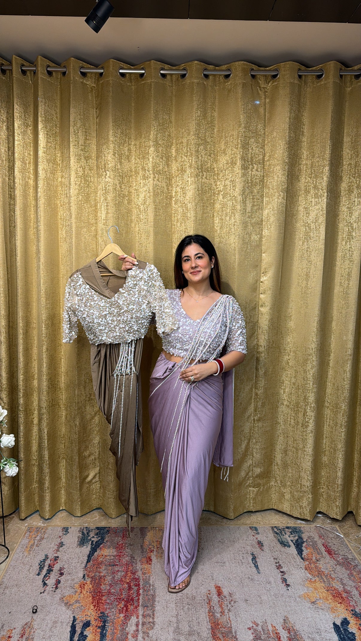 Pearl drape