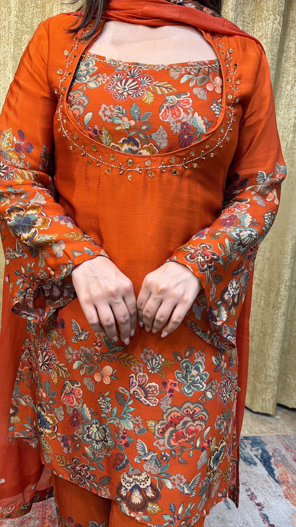 Kalamkari suit