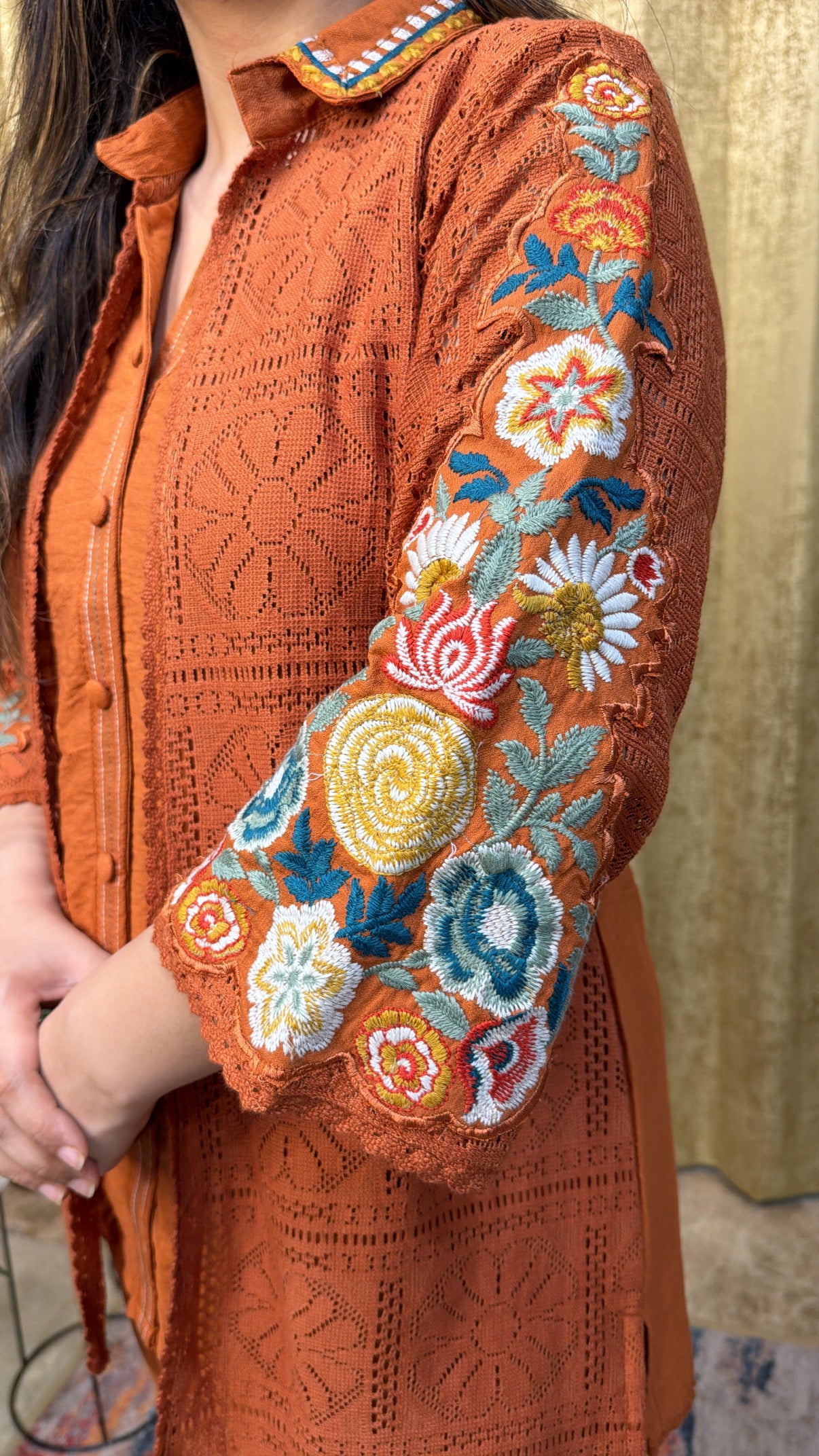 VELOUR BLOOM CO-ORD