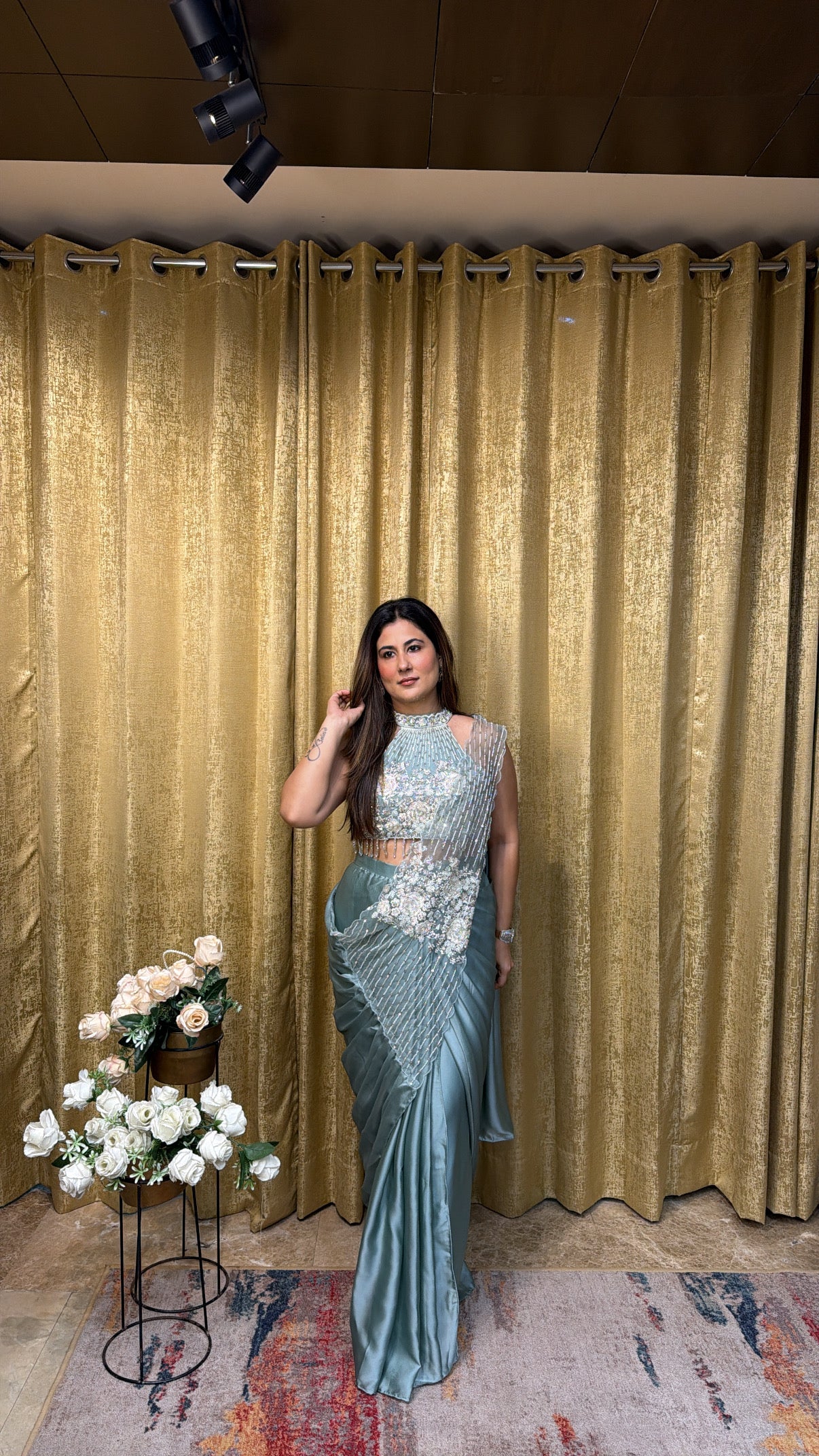 Aafreen drape