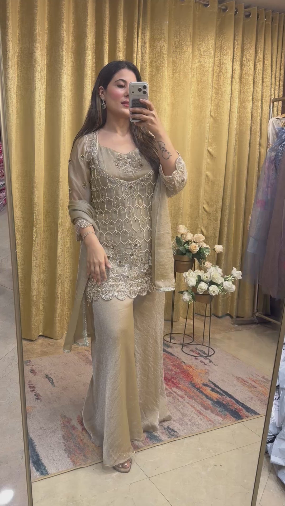 Mallika suit set
