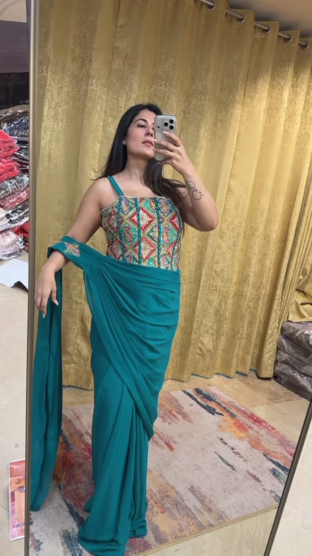 ISHANI DRAPE SAREE