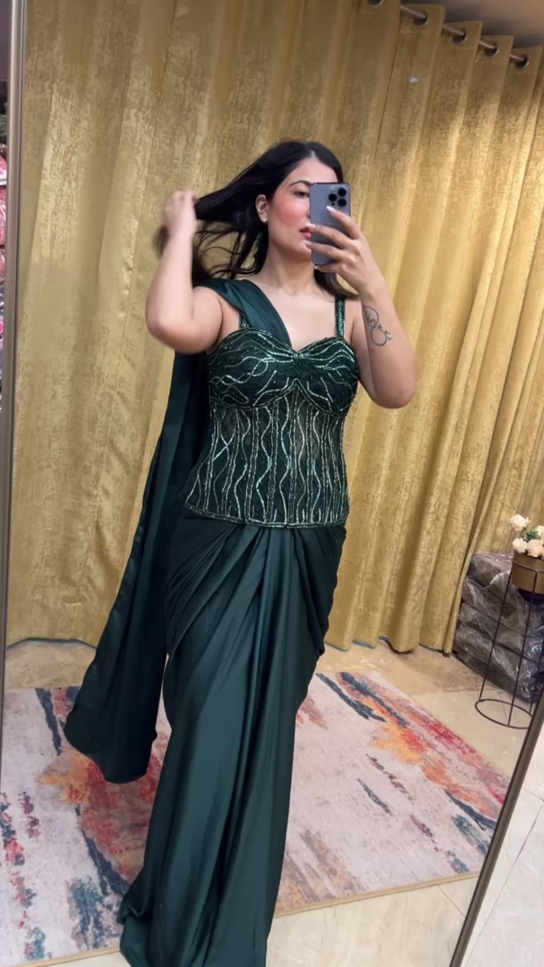 NIA DRAPE SAREE