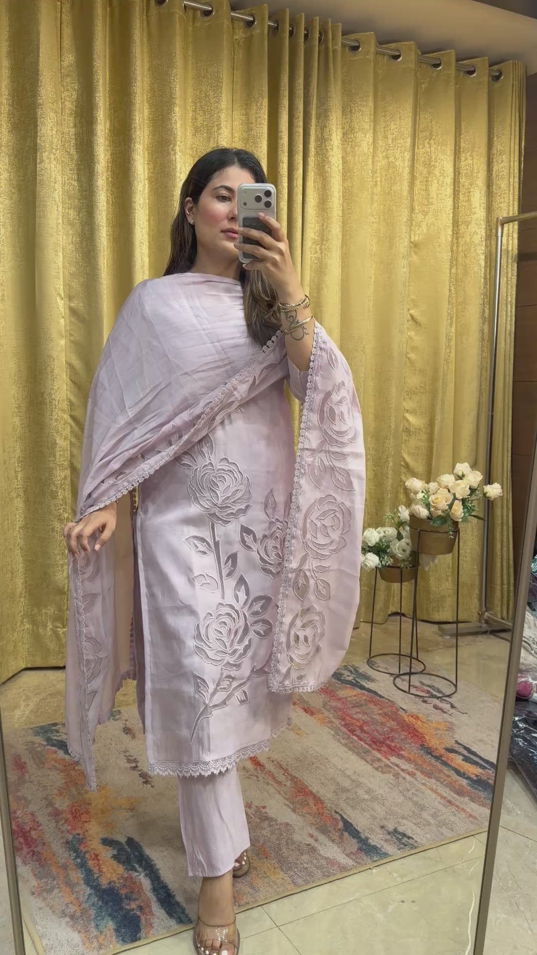 CUTWORK suit set