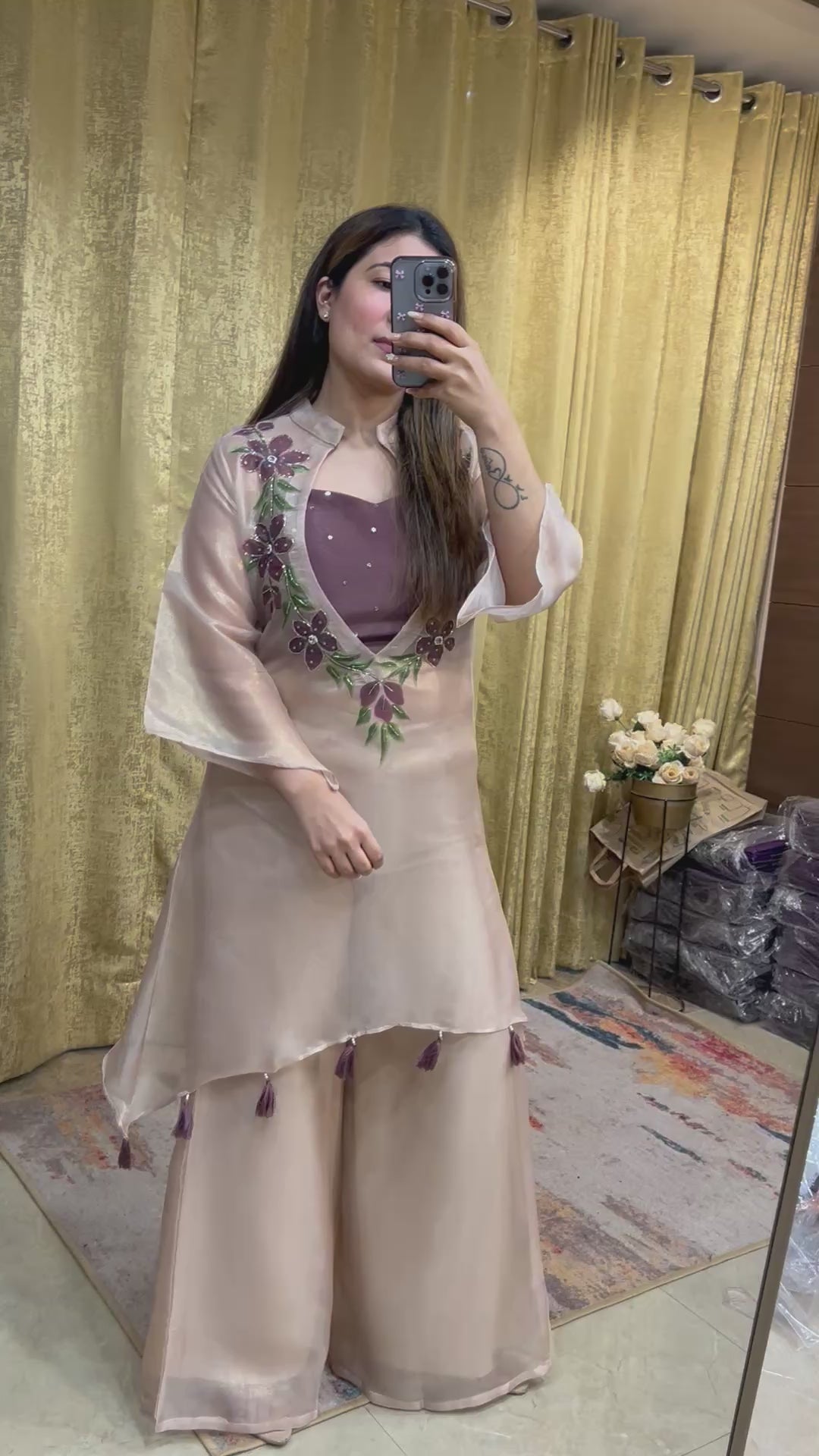 HAND PAINT CO ORD SET